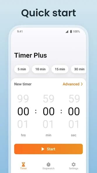 Multi Timer: Timer + Stopwatch 2.2.17