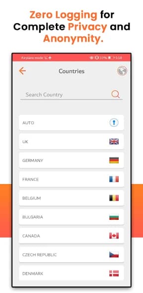 Java VPN fast proxy server 2.0.34
