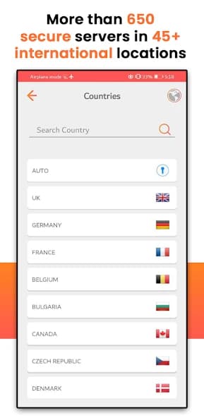Java VPN fast proxy server 2.0.34