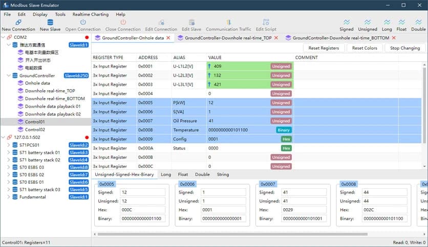 Modbus Slave Emulator 2.0.2.9