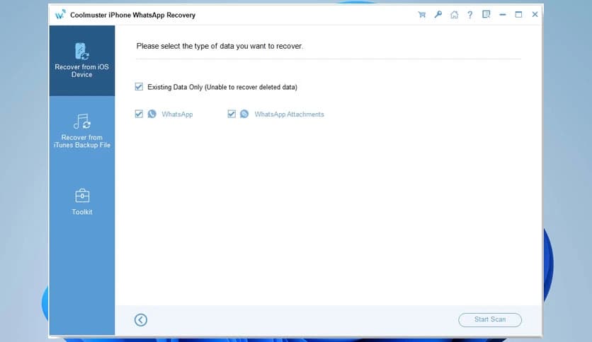 Coolmuster iPhone WhatsApp Recovery 2.0.4
