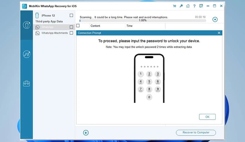 MobiKin WhatsApp Recovery for iOS 2.0.19