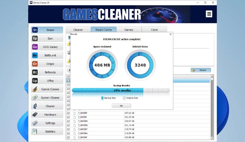 Games Cleaner