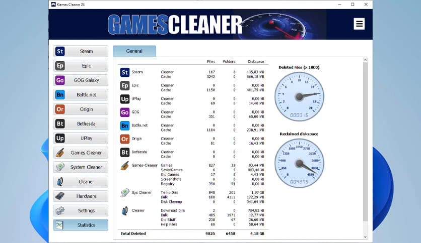 Games Cleaner
