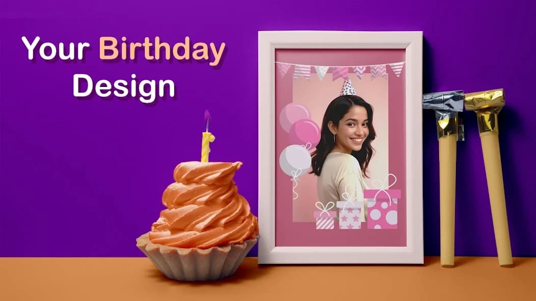 Birthday Photo Frames: Maker 7.8.5.1