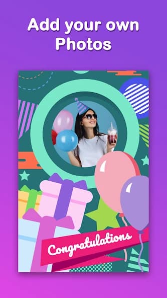 Birthday Photo Frames: Maker 7.8.5.1