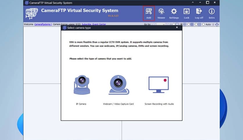 CameraFTP Virtual Security System 5.1.208.394