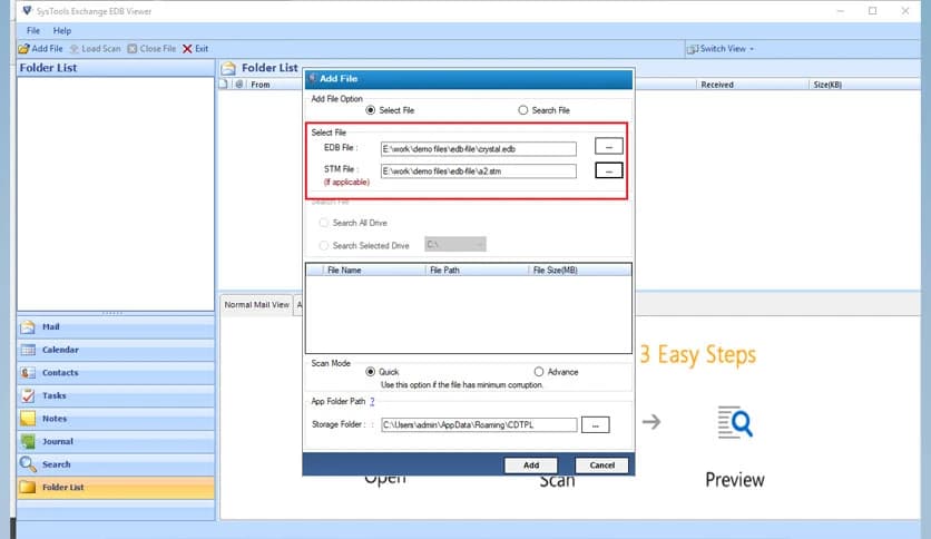 SysTools Exchange EDB Viewer Pro 7.0