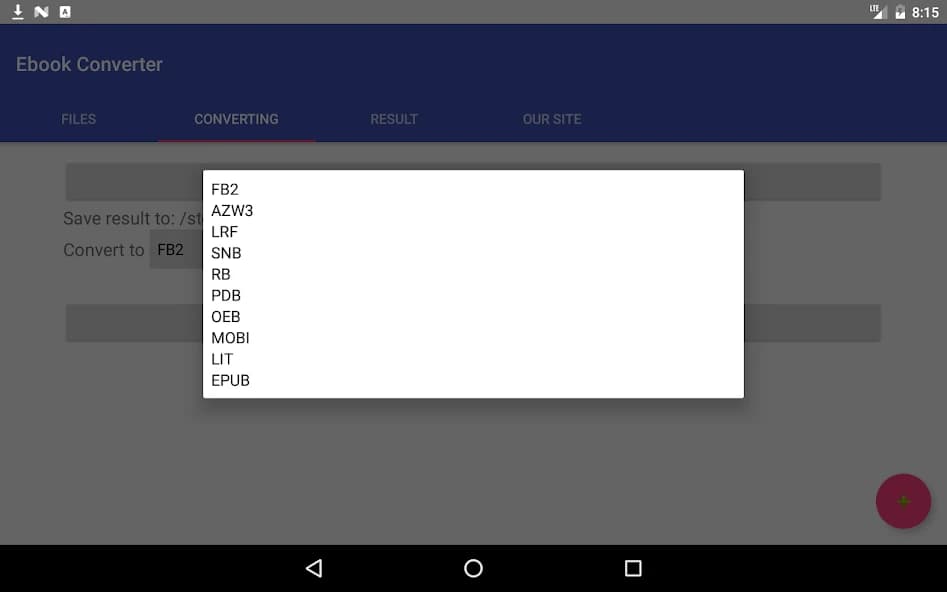 Ebook Converter 1.16.4