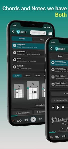 ChordU – get chords & notes 4.3.1