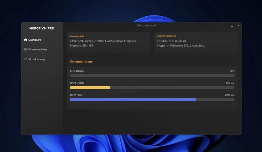 Merge VM Professional 24.01.30