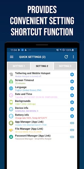 Smart Quick Settings 3.2.1