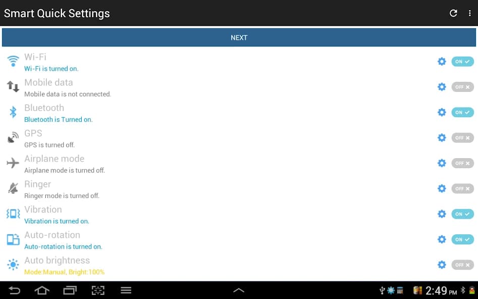 Smart Quick Settings 3.2.1