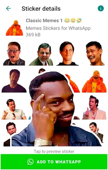 Meme Stickers for WhatsApp 2.6
