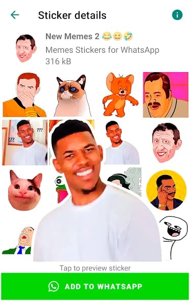 Meme Stickers for WhatsApp 2.6