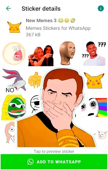 Meme Stickers for WhatsApp 2.6