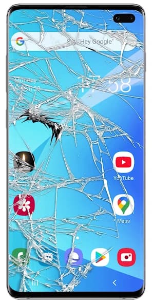 Broken Screen Realistic Prank 2.0