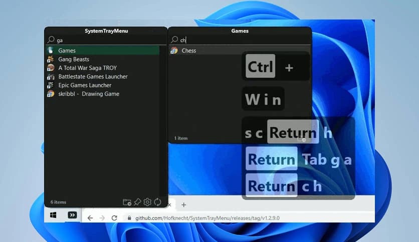 SystemTrayMenu 1.3.5.0