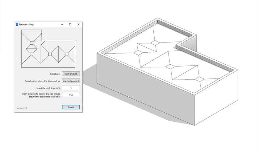 BIMSmartLab Roof Generator 1.0.8749