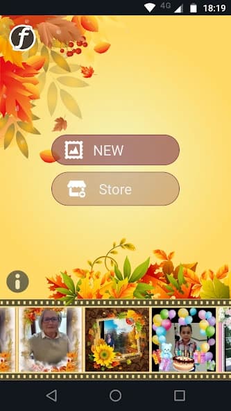 Autumn Photo Frames 6.9