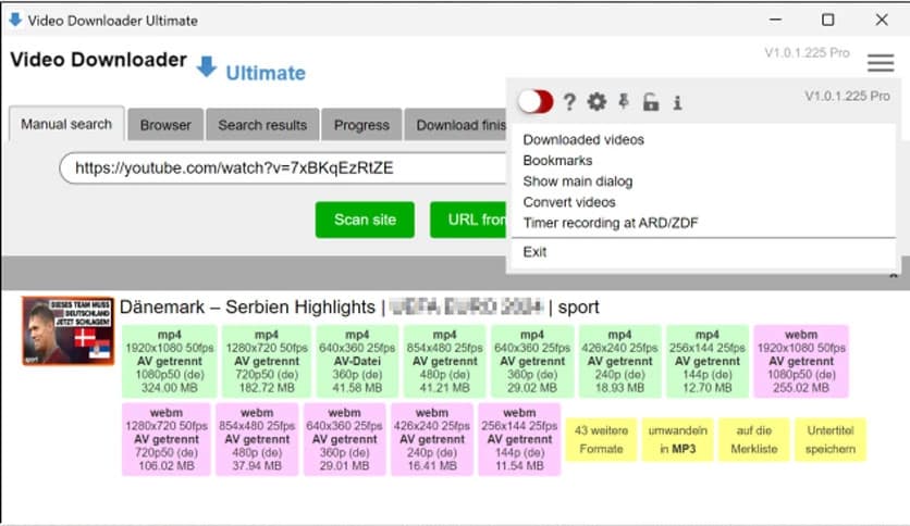 Video Downloader Ultimate 1.0.1.245