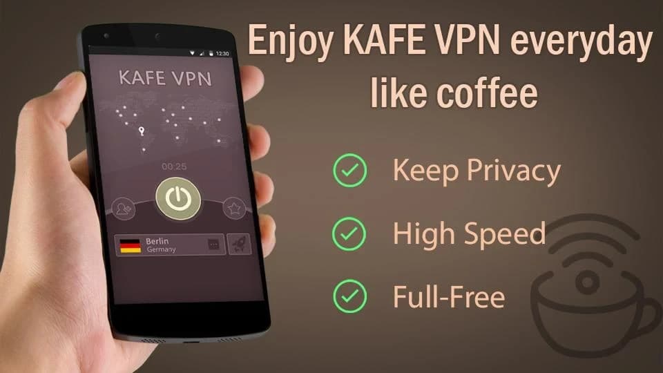 KAFE VPN – Fast & Secure VPN 3.8.3