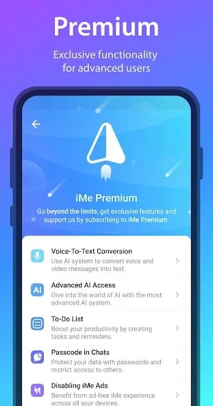 iMe: AI Messenger for Telegram 12.2.3
