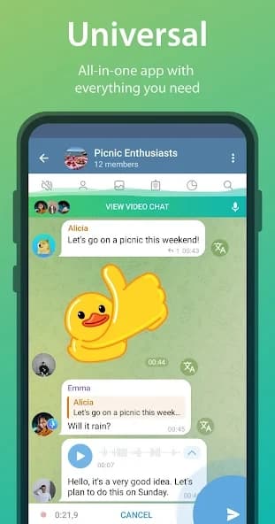 iMe: AI Messenger for Telegram 12.2.3