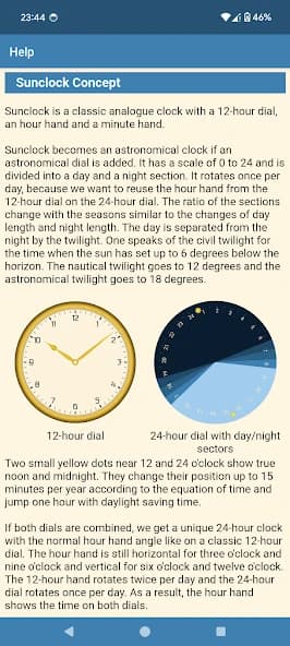 Sunclock: Sunrise Sunset Clock 4.24