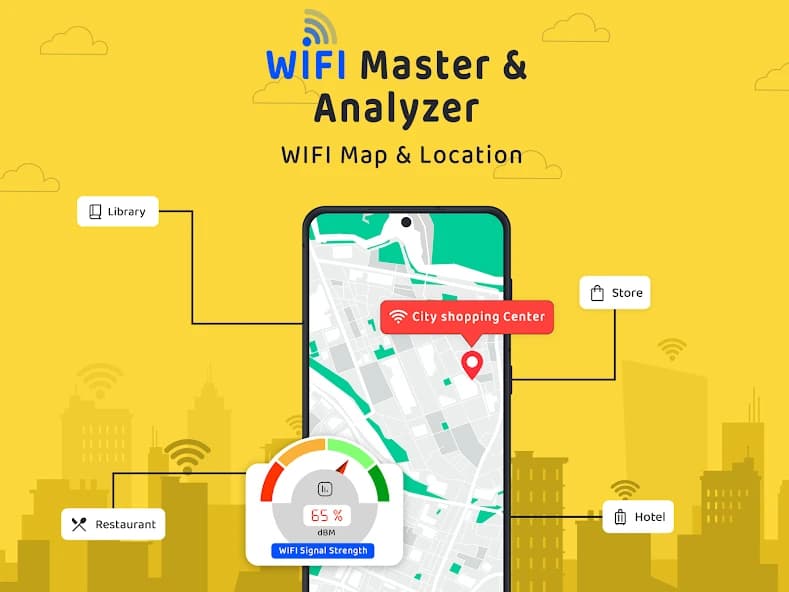 Wi-Fi Analyzer: Wi-Fi Master 1.8