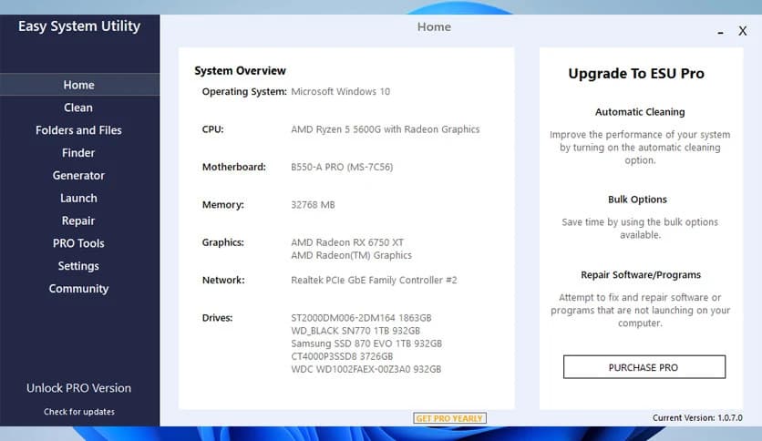 Easy System Utility Free 1.1.50