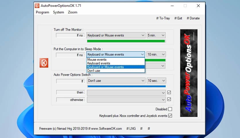 AutoPowerOptionsOK 6.31