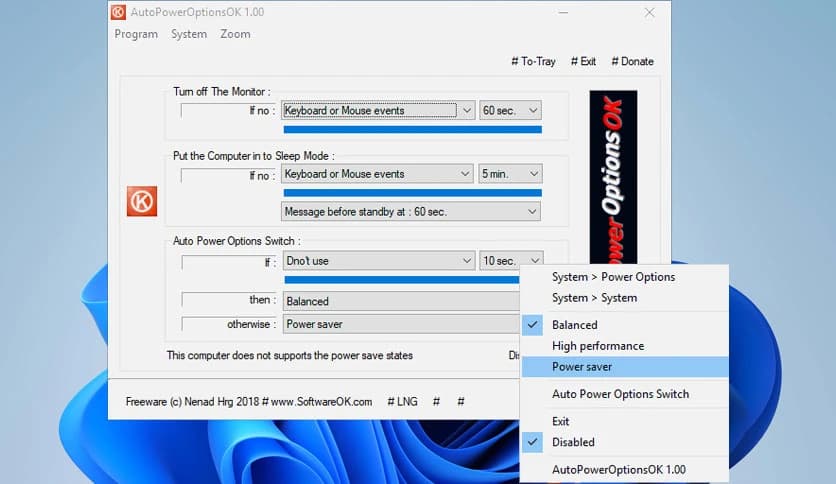 AutoPowerOptionsOK 6.31