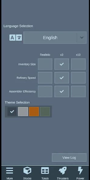 Space Engineers Calculator 1.74.00