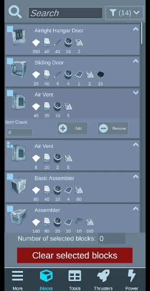 Space Engineers Calculator 1.74.00