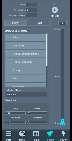Space Engineers Calculator 1.74.00