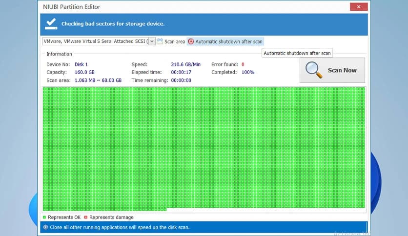 NIUBI Partition Editor 10.0 Enterprise WinPE