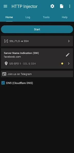 HTTP Injector (SSH/UDP/DNS)VPN 6.3.7