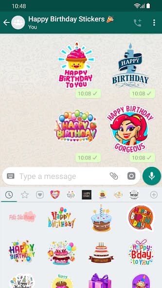 Stickers Happy Birthday 1.6.0