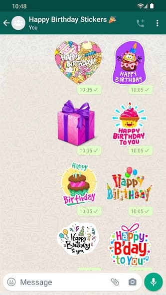 Stickers Happy Birthday 1.6.0