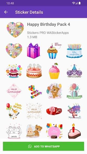 Stickers Happy Birthday 1.6.0