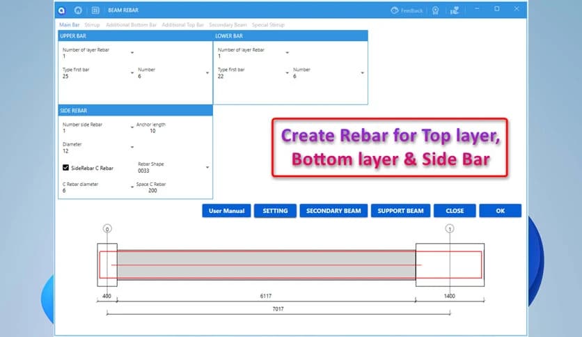 ALPHA BIM Beam Rebar 1.0.3