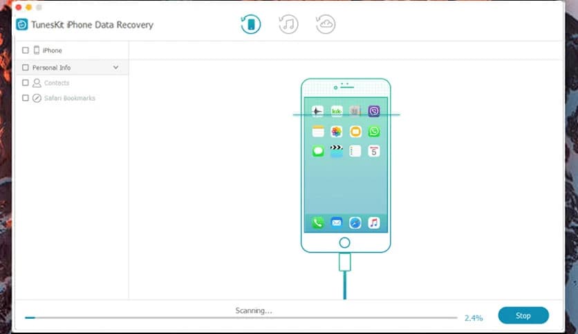 TunesKit iPhone Data Recovery 2.5.0.37