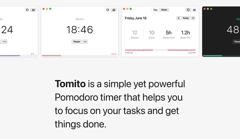 Tomito – Pomodoro & Focus Timer