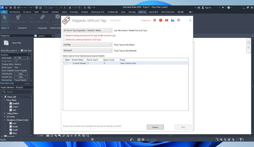 Engipedia 3D Room Tags 1.2.25.0705