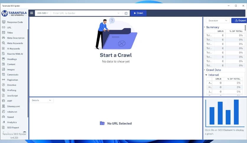 Tarantula SEO Spider Pro Max 4.23