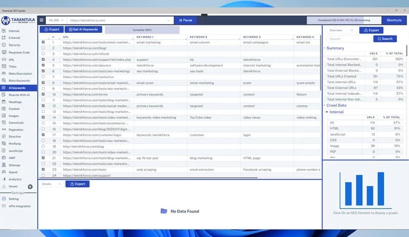 Tarantula SEO Spider Pro Max 4.23