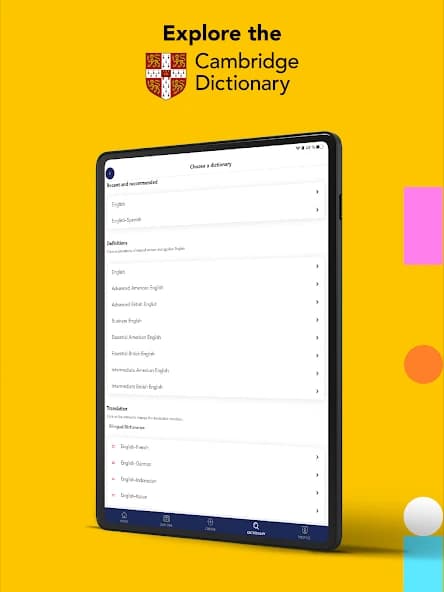 Cambridge Dictionary +Plus 1.0