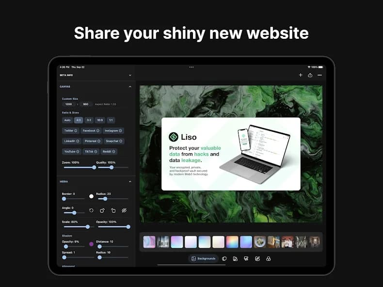 Screenshot Snapshot: NexSnap 1.2.4