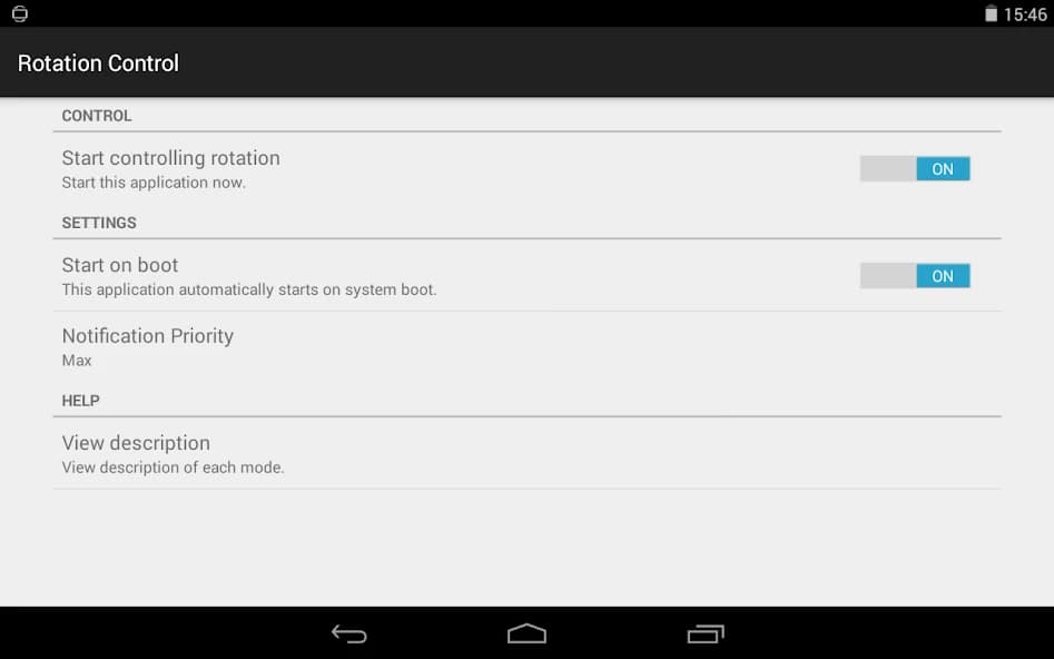 Rotation Control 1.1